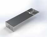 RLS-BR-M-24075 Кронштейн средний  RLS  M 240x75