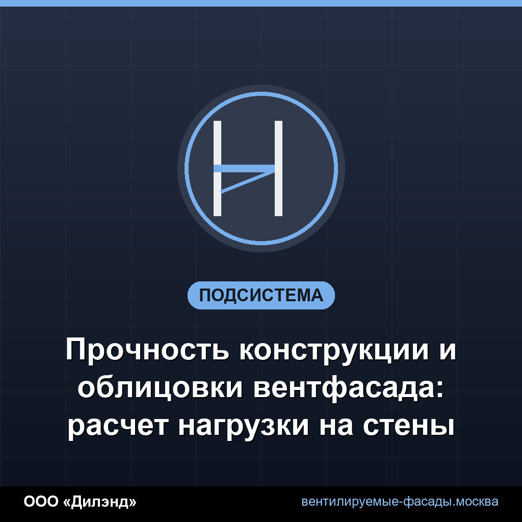 Прочность конструкции и облицовки вентфасада: расчет нагрузки на стены Прочность конструкции и облицовки вентфасада: расчет нагрузки на стены