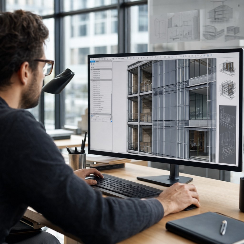 Проверка коллизий BIM-модели вентфасада Проверка коллизий BIM-модели вентфасада