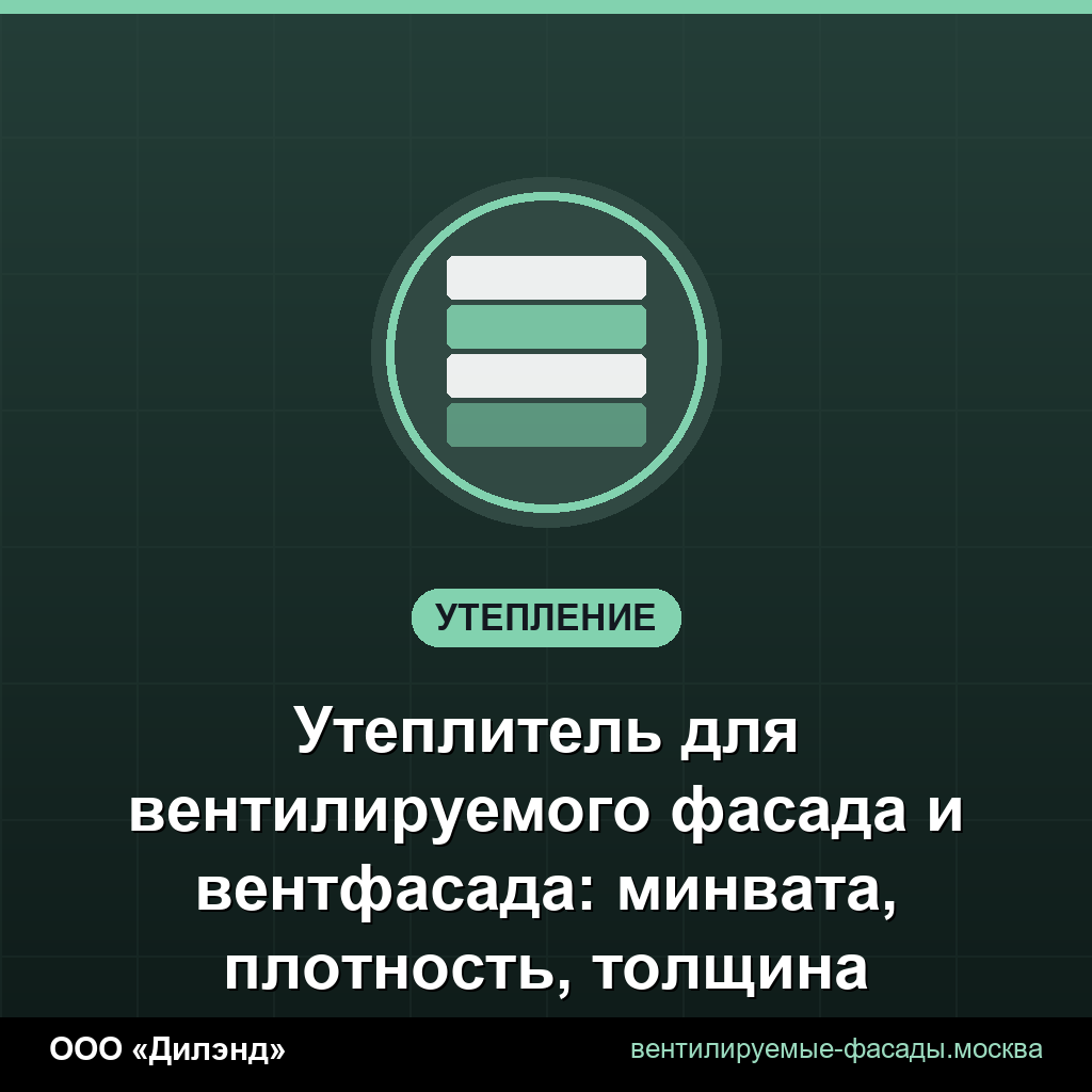 Утеплитель для вентилируемого фасада и вентфасада: минвата, плотность, толщина Утеплитель для вентилируемого фасада и вентфасада: минвата, плотность, толщина